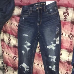 American eagle curvy hi rise jeggings